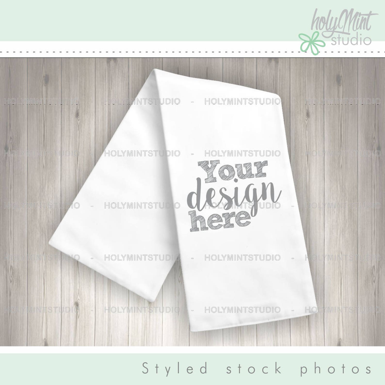 Kitchen Towel Mockup Flour Sack Towels Mockup Tea Towel Etsy