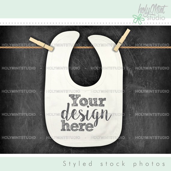 Download Bib Mockup Baby Mockup Baby Bib Mockup Baby Outfit Mockup | Etsy