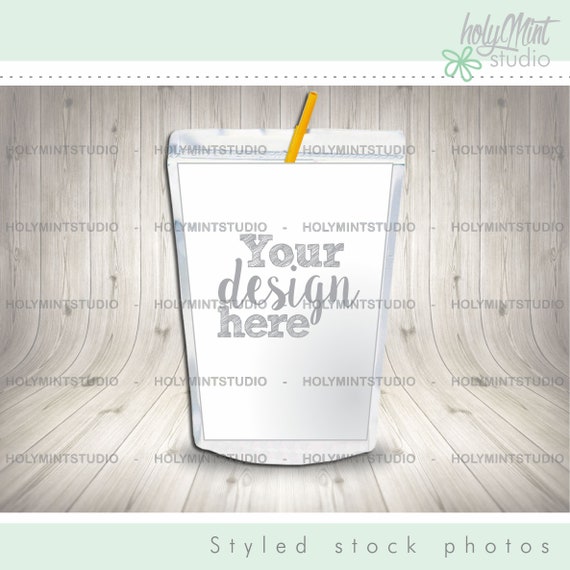 Download Juice Pouch Mockup Drink Mockup Juice Pouch Mock Up Etsy PSD Mockup Templates