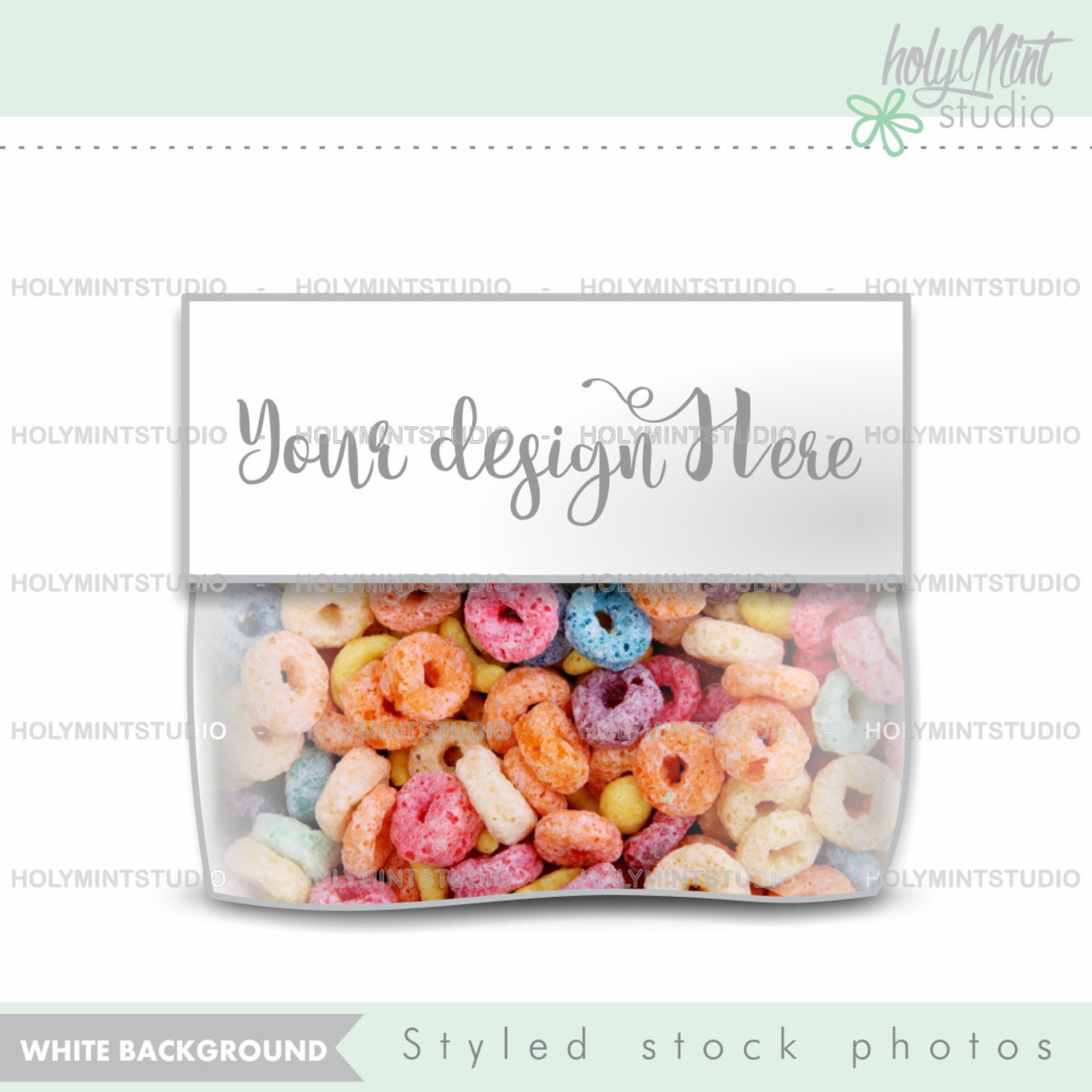 Download Bag Topper Bag Topper Mockup Candy Bag Mockup Party Favors ...