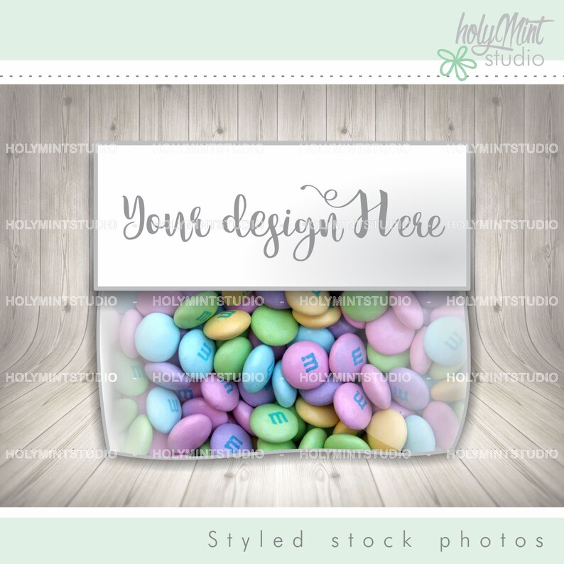 Download Bag Topper Mockup Candy Bag Mockup Candy Bag Image Party ...