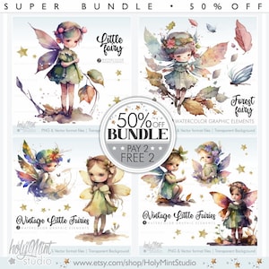 Fairy Clipart, Fairy Bundle, Fairies Clipart Vector, Fairy Graphics, Fairy Tale Clipart Vector, Fairies Images, Spring Clipart, Fairy, Fairy