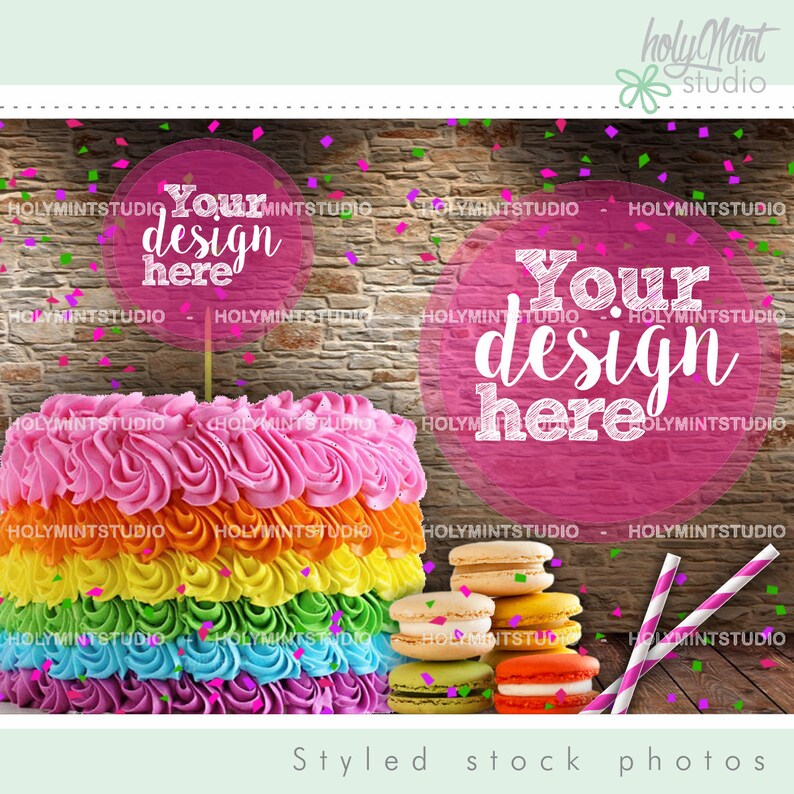 Download Cake Mock Up Cake Background Cake Display Product Mockup | Etsy