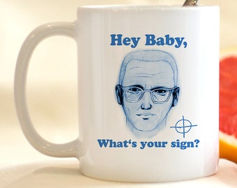 Zodiak Mug, Cults,  Serial Killers, Cult Leader Mug, Dark Humor Mug, Funny Coffee Mug