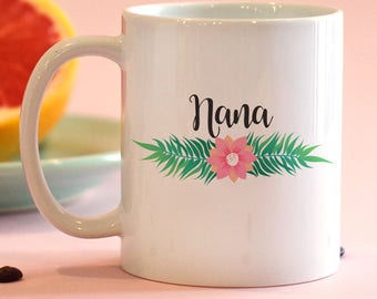 Nana Mug, Grandma Mug, New Grandma, Pregnancy Announcement, Nana Gifts, Personalized Mug, Customized Mug