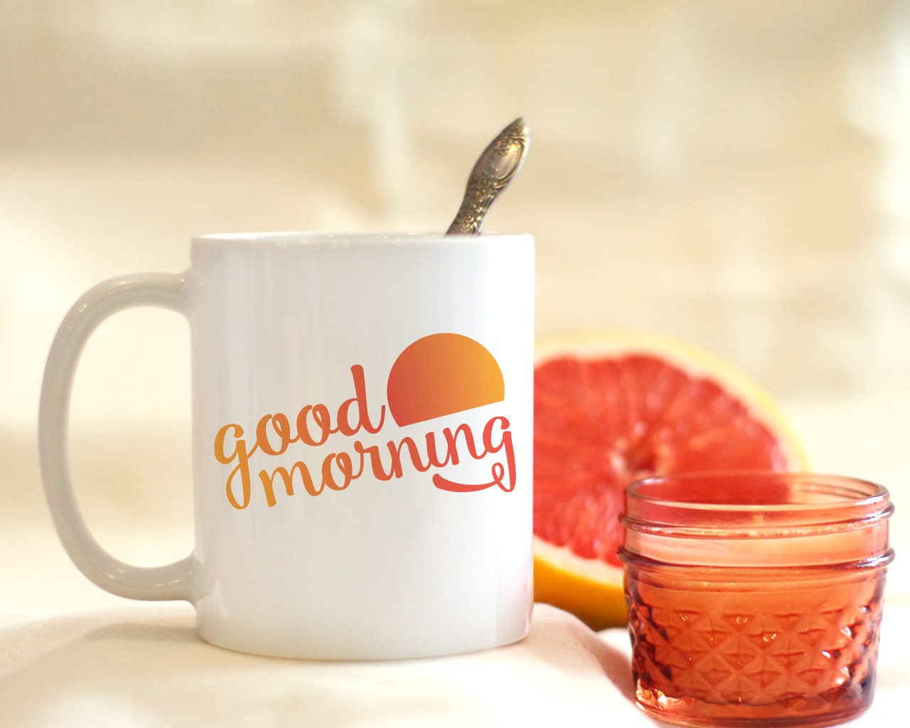 Good Morning Coffee Mug Rise and Shine Cute Mug Cute Gift - Etsy India