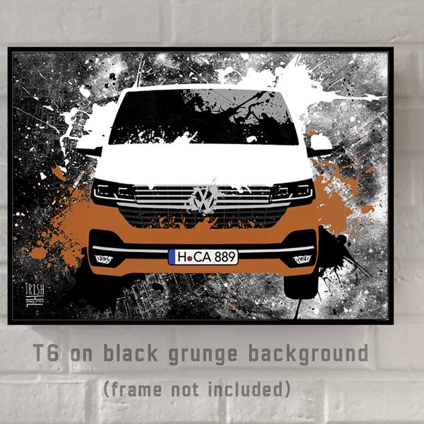 Campervan Custom Art Etsy