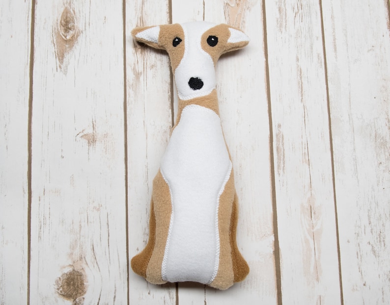 IGGY, the squeaking italian greyhound, whippet, greyhound toy for dog image 5