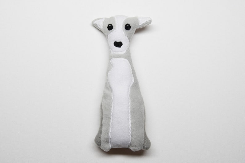 IGGY, the squeaking italian greyhound, whippet, greyhound toy for dog image 3