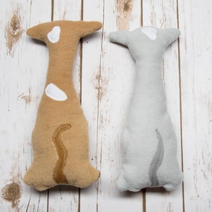 IGGY, the squeaking italian greyhound, whippet, greyhound toy for dog image 2