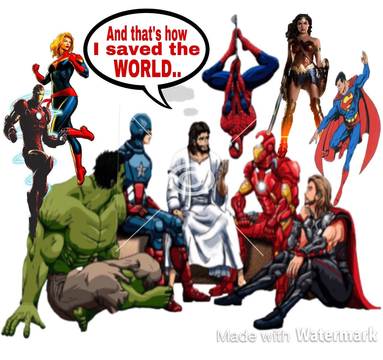 Jesus My Super Hero