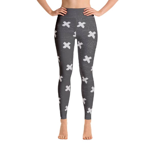 grey activewear leggings