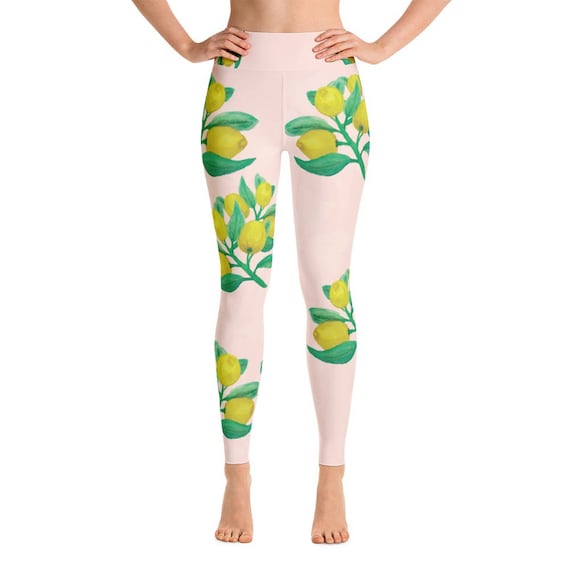 lemon yoga pants