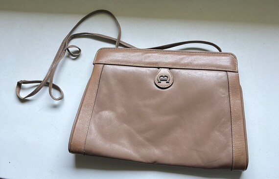 Etienne Aigner Vintage Handbag Shoulder Bag 1970’… - image 1