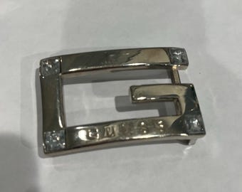 Vintage GUESS Bling Belt Buckle with Rhinestones