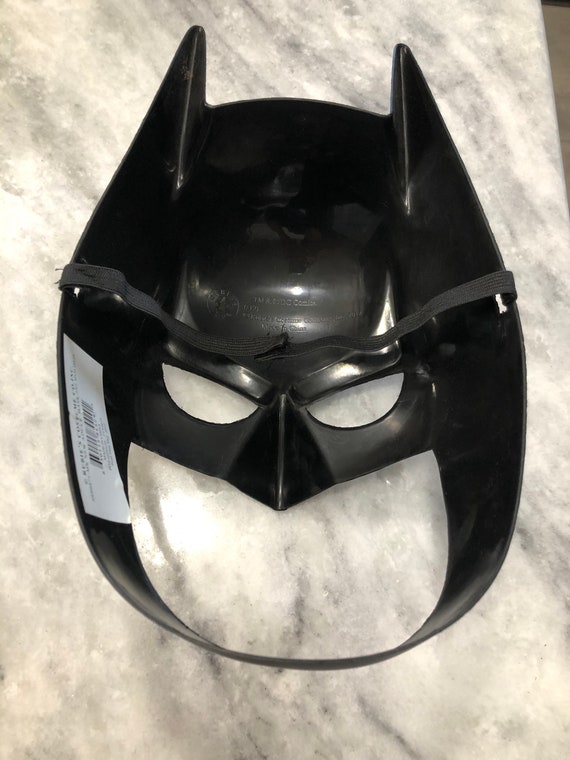 Vintage Batman Mask TM cómics máscara de adulto por rubíes disfraz  Halloween -  España