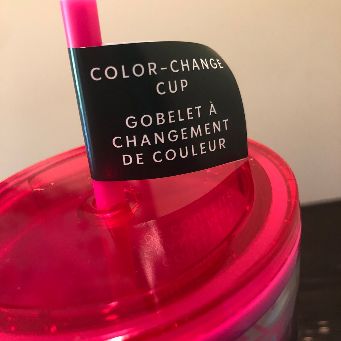 Colour Changing Ribbing Starbucks Pink Ribbon Color Changing Venti Tumbler 24oz New - Etsy