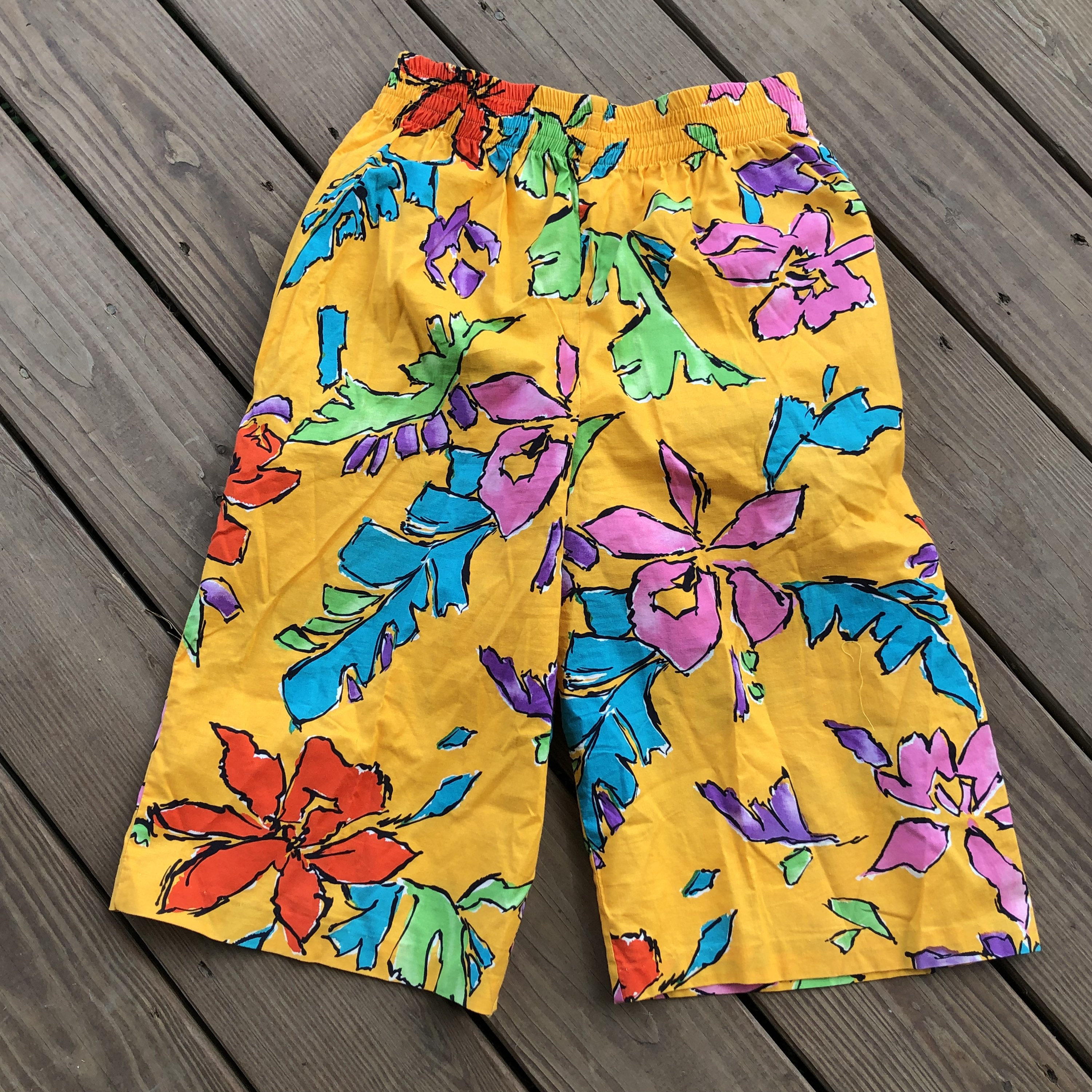 Vintage 90s Hobie Tropical Shorts Floral Jams Juniors Large Vintage 90s Hobie Tropical Shorts Floral Jams Juniors Large