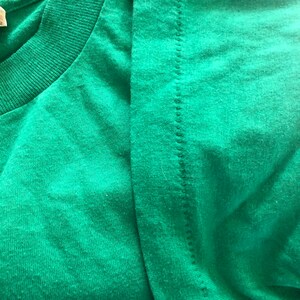 Vintage Girl Scouts of America-t-shirt med enkelsöm, storlek Small, tillverkad i USA bild 4