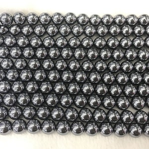 Terahertz 2mm-20mm Round Natural Gemstone Loose Beads 15 inch Jewelry Supply Bracelet Necklace Material Support Wholesale
