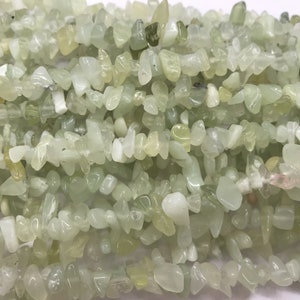 Natural New Jade 5-8mm Chips Genuine Loose Nugget Green Beads 34 inch Jewelry Supply Bracelet Necklace Material Support