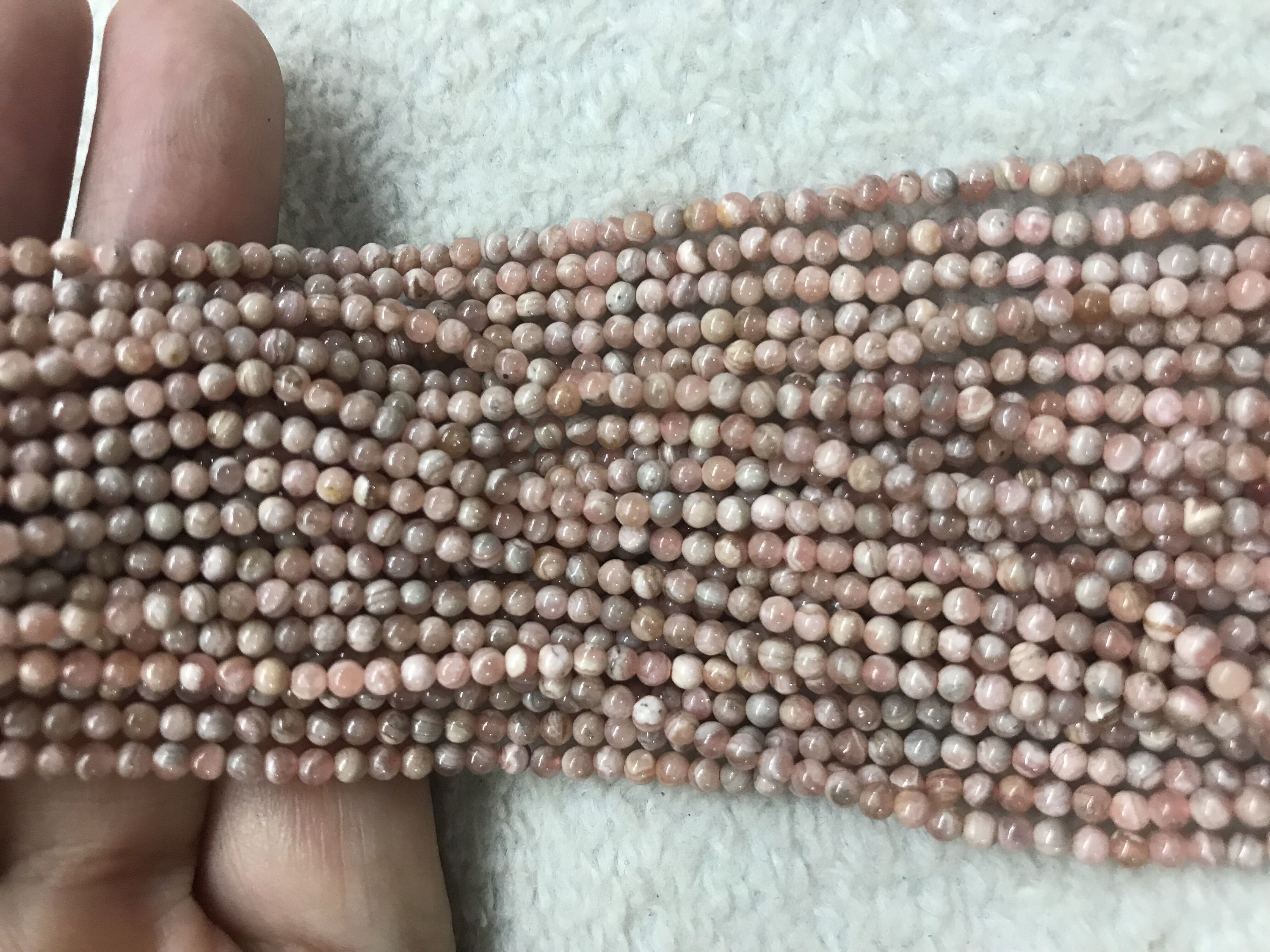 Filo Rodocrosite Traslucida Sferica Vendita Online - Foto 2