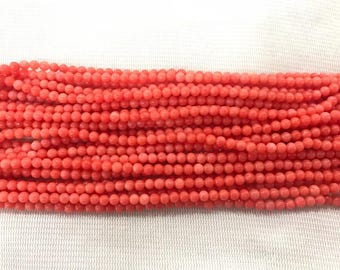 Branche de corail rouge italien, bâton de corail naturel non teint (46 mm) - France