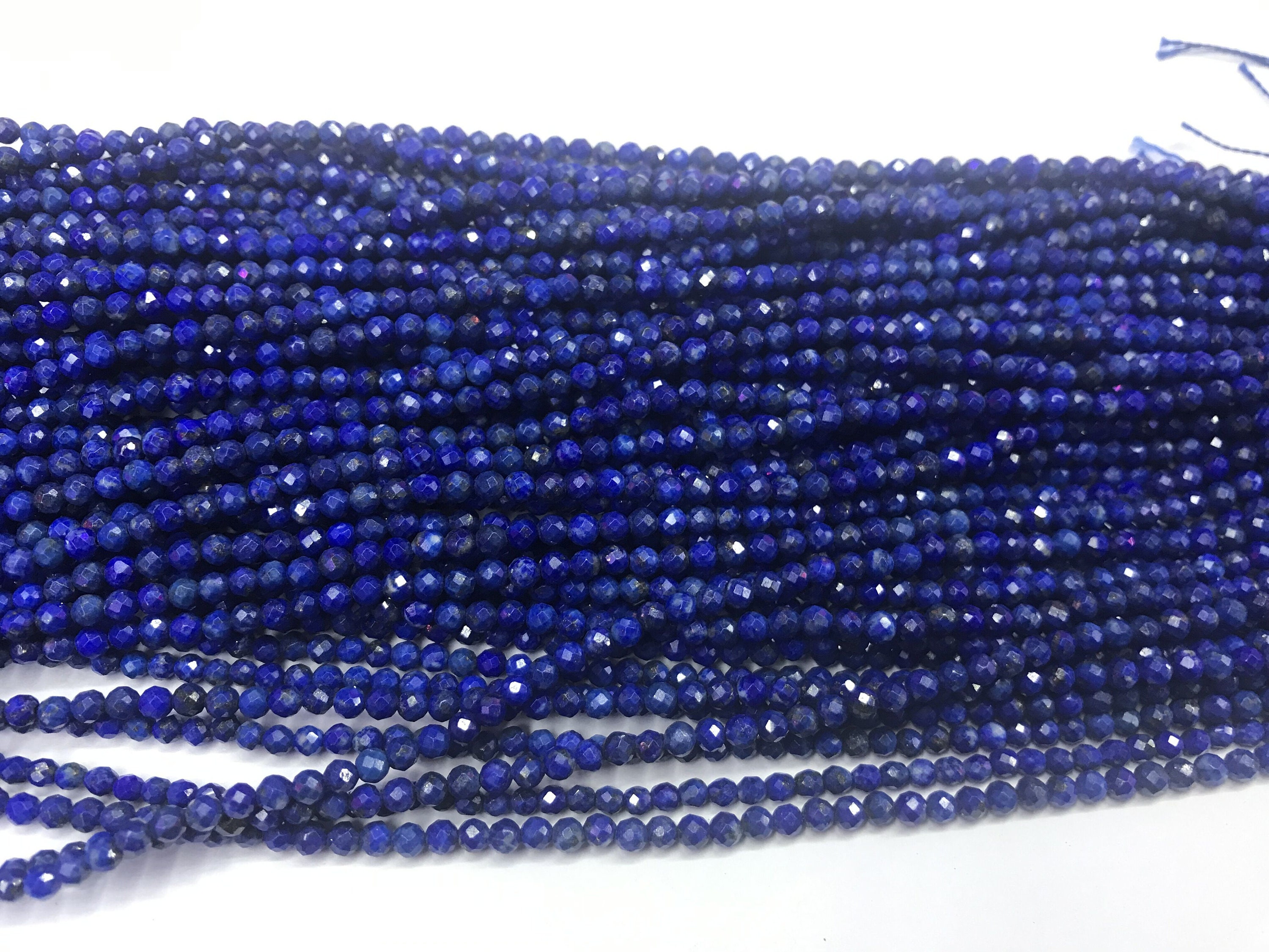 Perline Rotonde In Pietra Naturale Lapislazzuli Per La - Foto 2