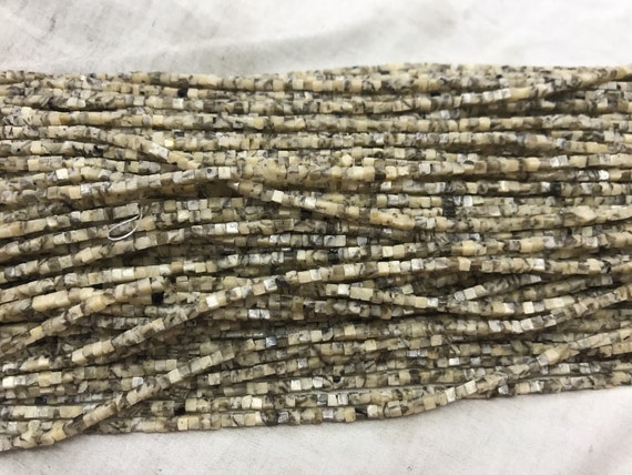 Natural Graphic Feldspar 2-2.5mm Cube Genuine Gemstone Loose Beads 15 inch Jewelry Supply Bracelet Necklace Material Support Wholesale
