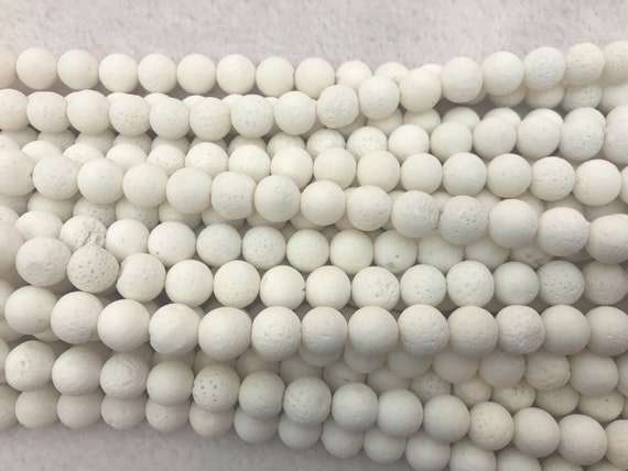 White Coral 7.8-8mm Round Genuine Rough Surface Gemstone Loose Beads 15 inch Jewelry Supply Bracelet Necklace Material Support Wholesale