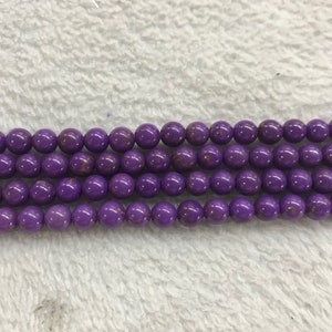 Genuine phosphosiderite 6mm - 10mm Round Natural Grade AB Loose Beads 15 inch Jewelry Supply Bracelet Necklace Material Support