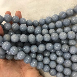 No 2 Big Size 16mm - 20mm Round Genuine Multi-Gemstone Beads 15 inch