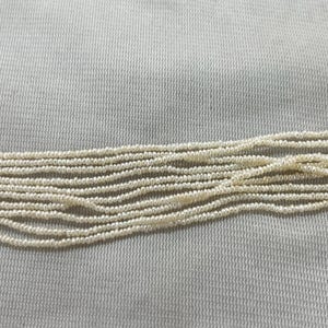 Freshwater Pearl 1.8-2.1mm Button Natural White Loose Beads 15 inch Jewelry Supply Bracelet Necklace Material Support