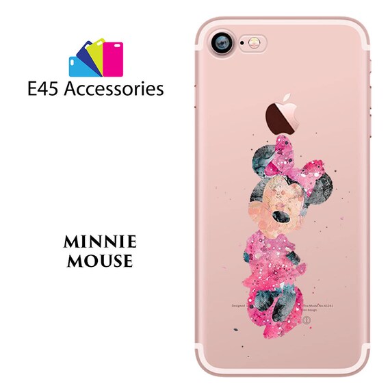 Minnie Mouse Disney Watercolour Hard Case For Iphone 5s 5 Se Etsy Australia