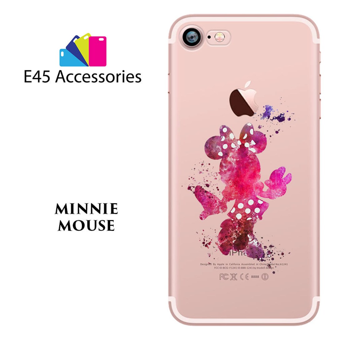 MINNIE MOUSE Disney Watercolour Hard Case for Iphone 5S 5 SE - Etsy