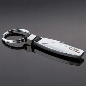 Audi Metal Droplet Keyring Keychain