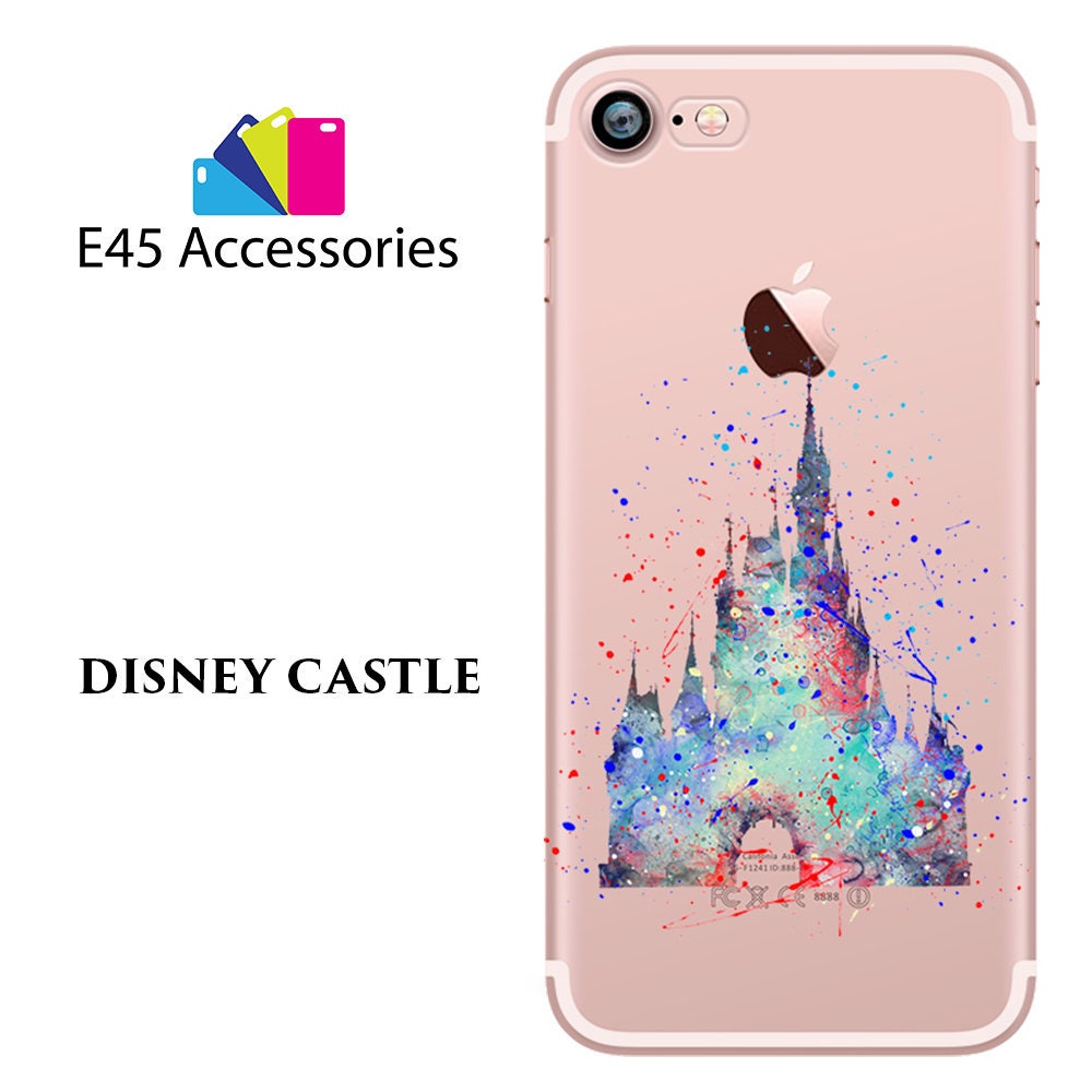 Disney Castle Watercolour Hard Case For Iphone 5s 5 Se Iphone Etsy