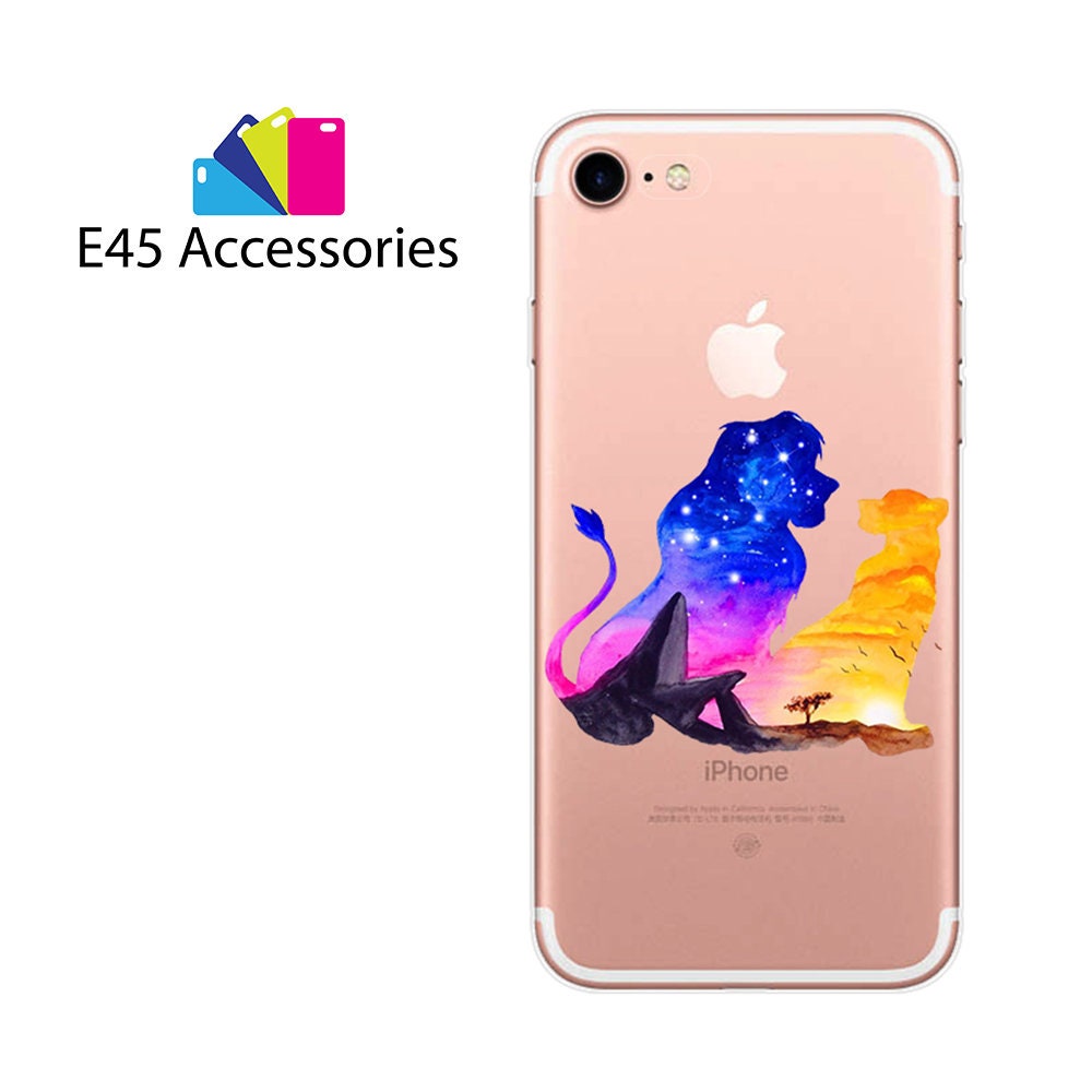 Simba Watercolour Double Expression Disney Princess Hard Case Etsy
