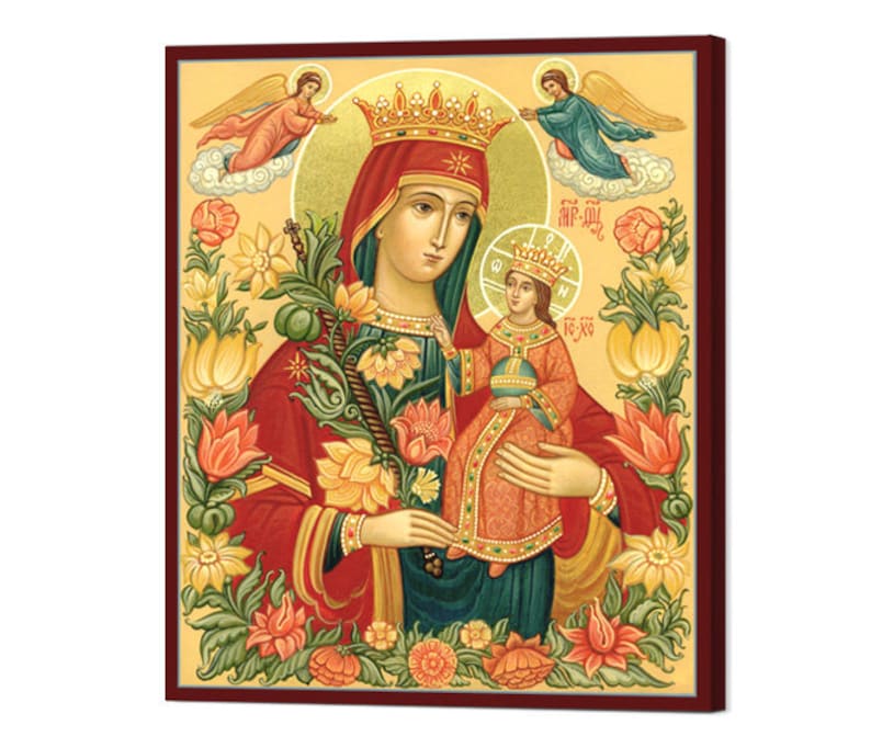 Virgin Mary the Eternal Bloom, the Unwithering Rose, Digital Download