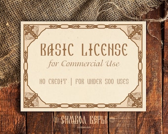 Digital Image Commercial License, Up to 500 Prints