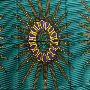 Mint, African Fabric