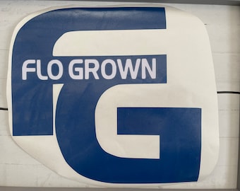 Flo Grown-sticker, Flo Grown-sticker