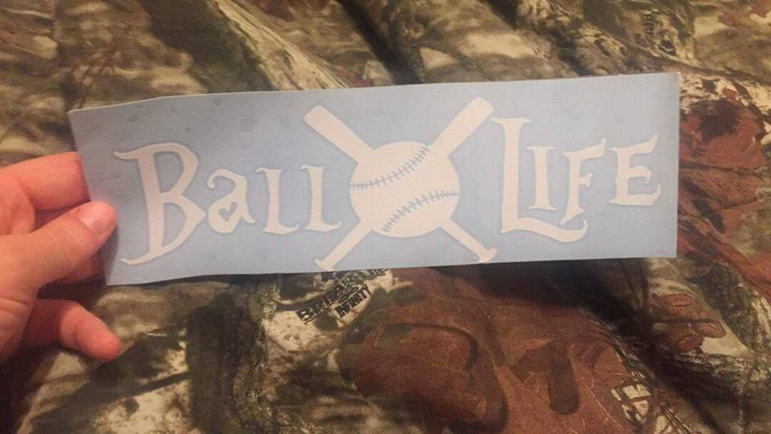 Ball Life Decal, Ball Life Sticker, Decal for Your Truck, Custom Decal ...