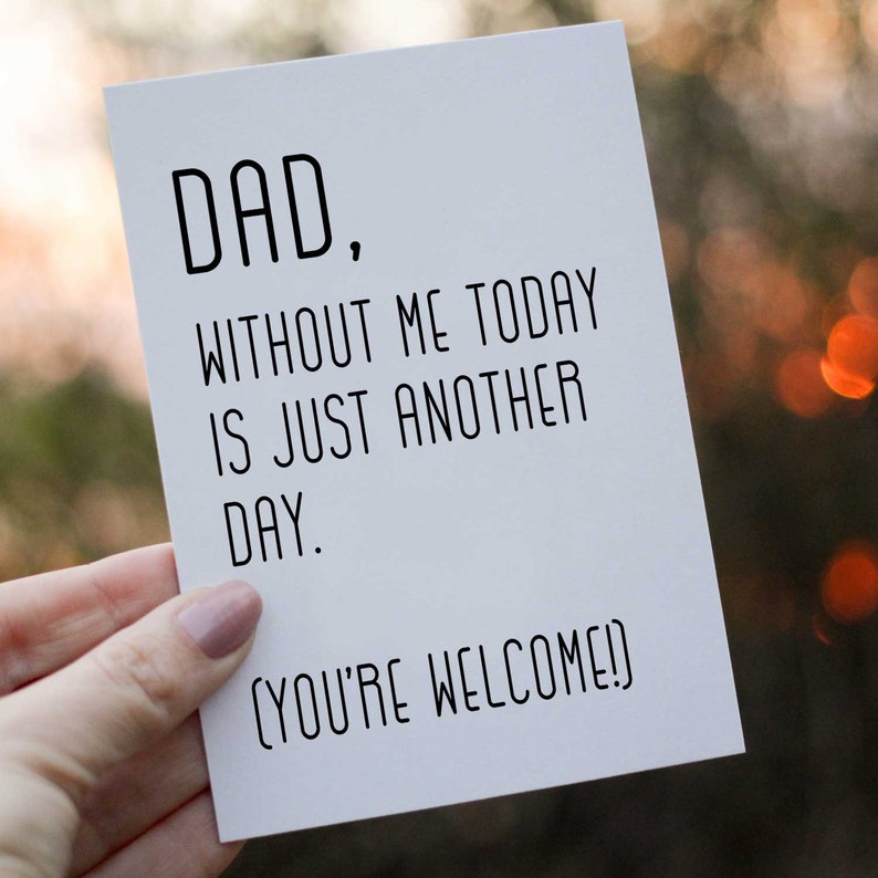Funny fathers day card Funny greeting cards best fathers day image 1