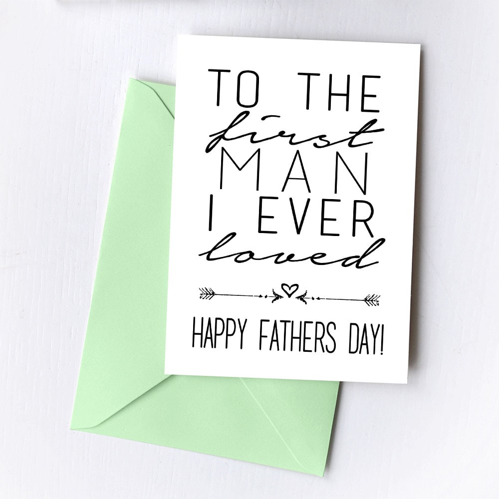 Father's Day Cards From Daughter Fathers Day Happy - Etsy