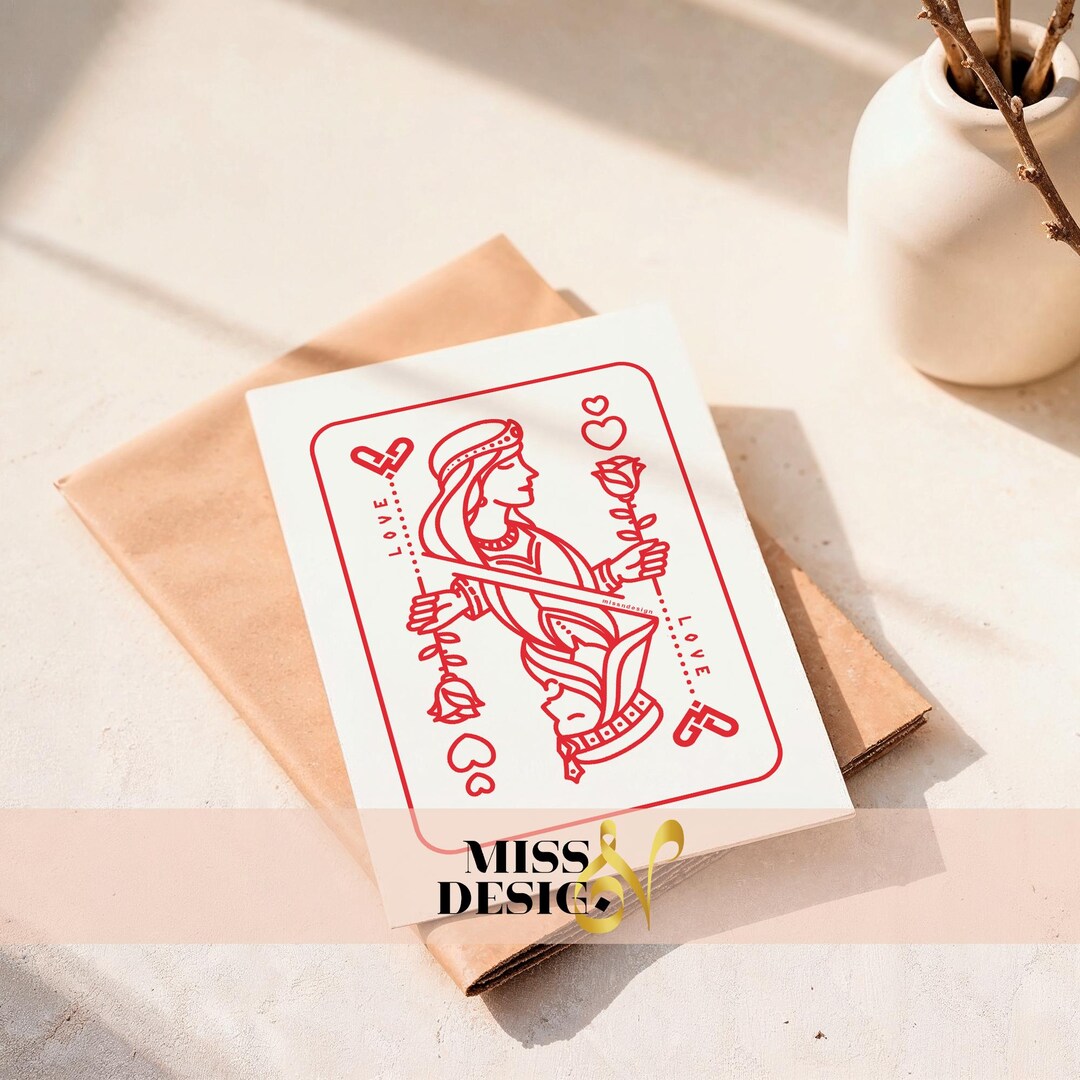 Printable Valentine Card, Romantic Printable Card, Artistic Valentine Card Design, Print at Home ...