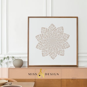 Kufic calligraphy, Subhan Allah, Alhamdulillah, Allah akbar, modern Islamic wall art, Islamic interior decor, Kufic wall art, square kufic.
