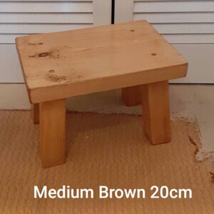 Wooden Step Stool/ Small Stool / Table - Etsy UK