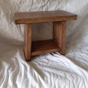 Mini Wooden Stool/ Table/ Plant Stand