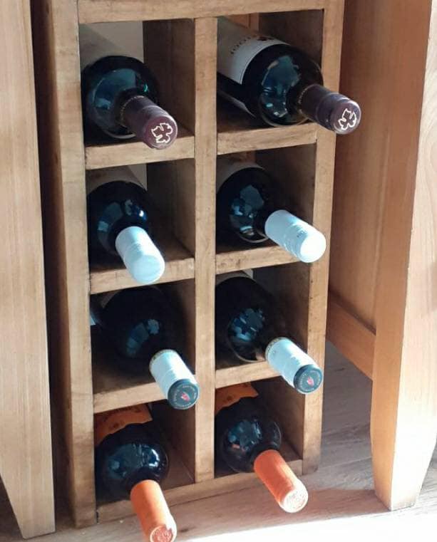 diy wood wine rack